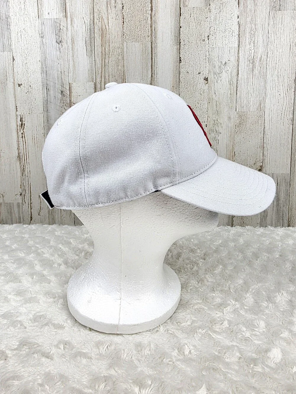 47 St. Louis Cardinals White Baseball Hat with Red Embroidered Logo OSFA